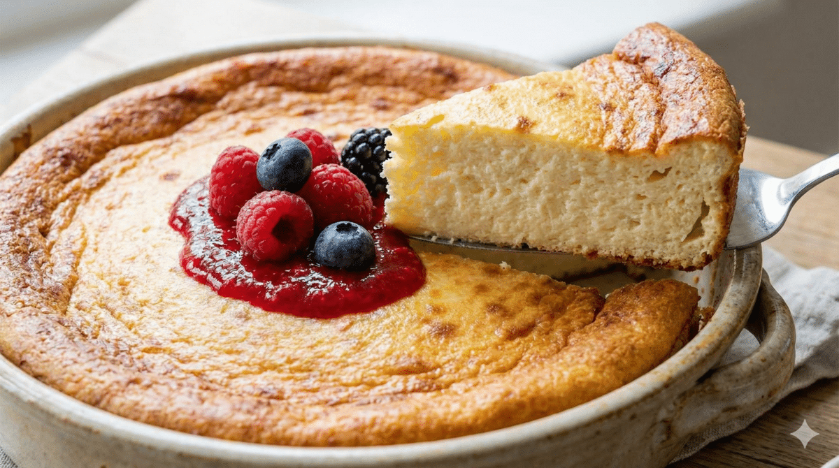 Gâteau au fromage blanc 0 % ultra léger : une recette gourmande pour se resservir sans culpabiliser