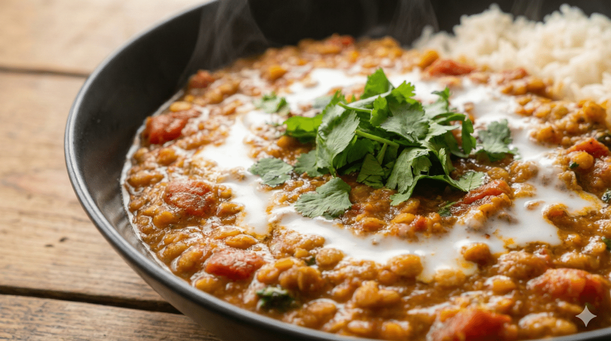 Lentilles, lait de coco et épices douces : le curry crémeux qui réchauffe tout l’hiver