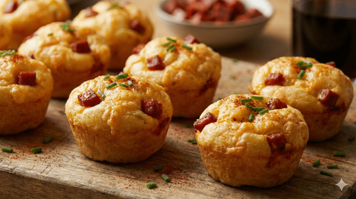 Moelleuses, parfumées, inratables : les petites bouchées au chorizo pour un apéro prêt en 35 minutes