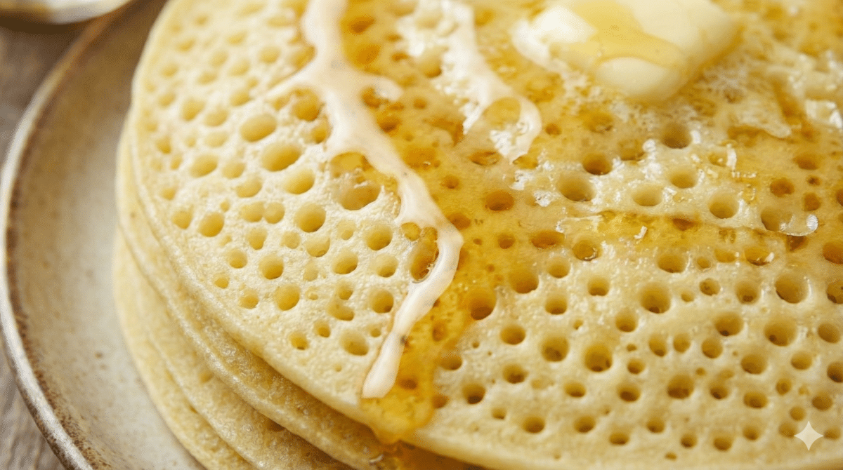 Moelleux, alvéolés, inratables : les crêpes marocaine mille trous qui bullent à la cuisson, parfaits avec un thé à la menthe