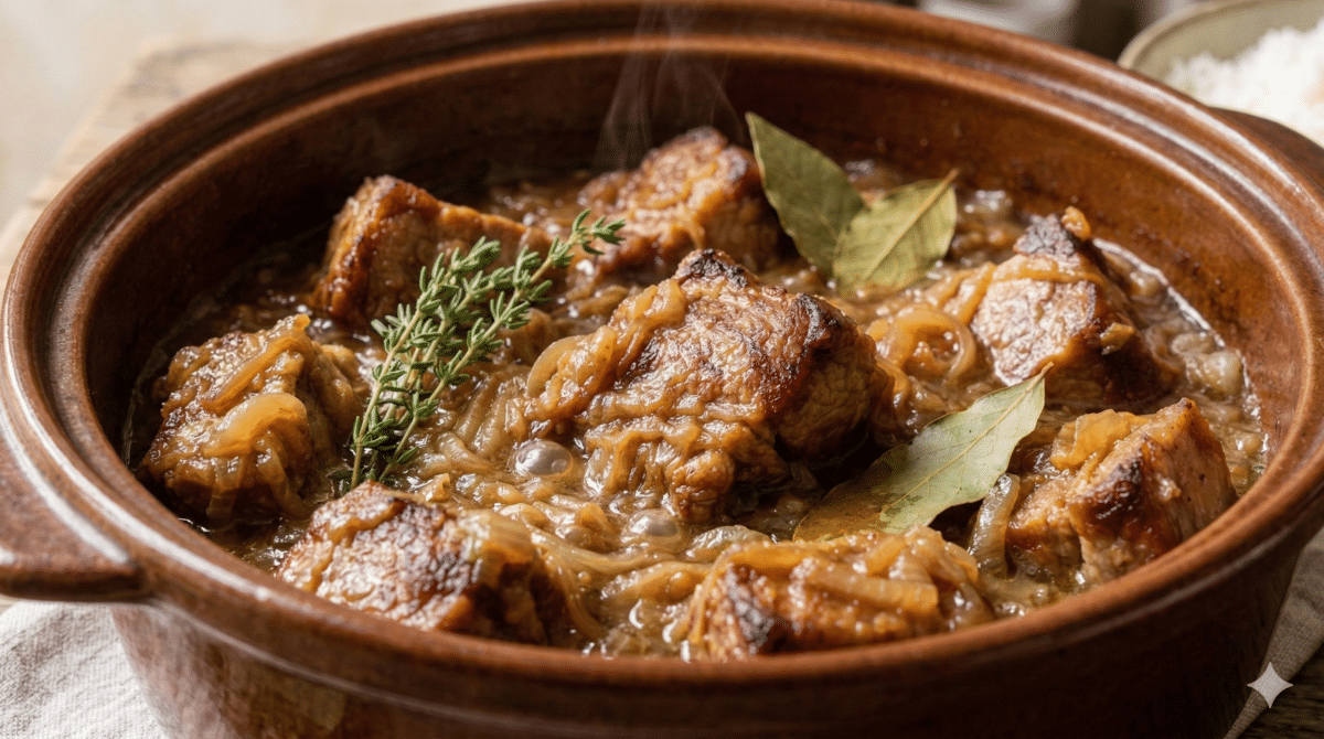 Sauté de porc à l’échine : un plat familial fondant et réconfortant