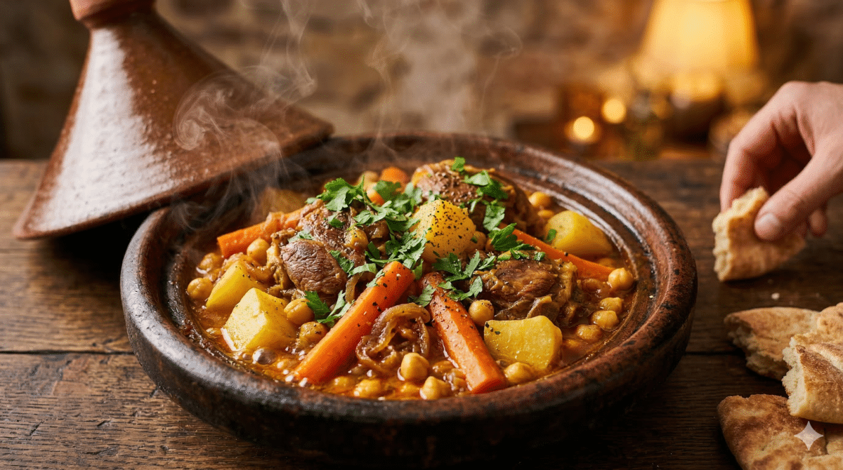 Tajine parfumé : recette facile qui révèle toute la richesse aromatique de ce plat convivial